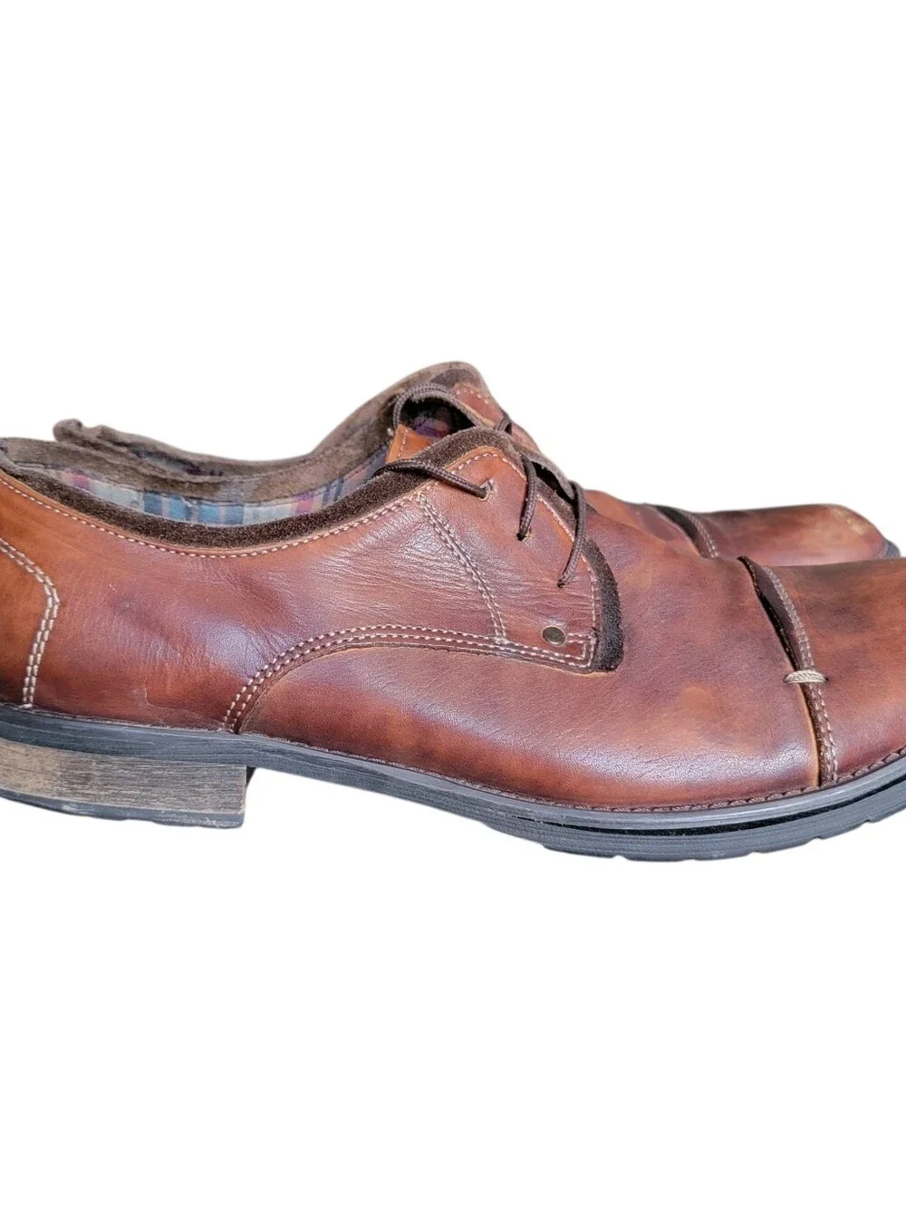 Bed|Stü Repeal Leather Cap Toe Oxford's